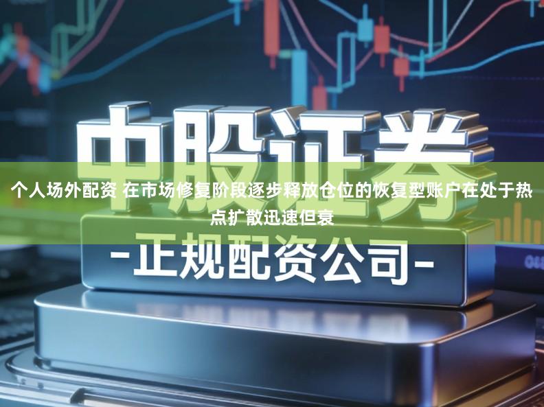 个人场外配资 在市场修复阶段逐步释放仓位的恢复型账户在处于热点扩散迅速但衰