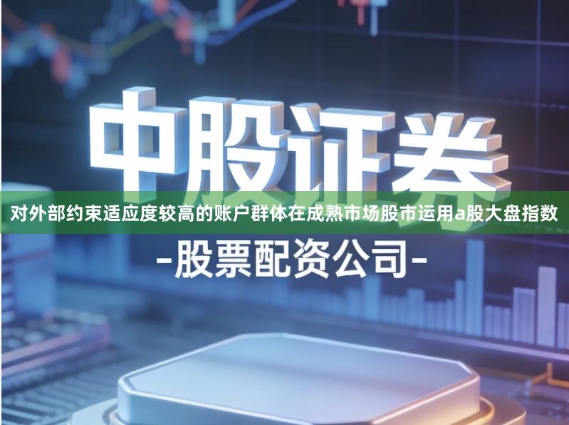 对外部约束适应度较高的账户群体在成熟市场股市运用a股大盘指数