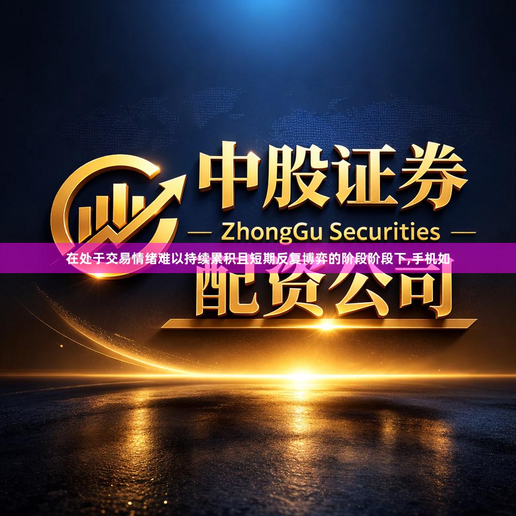 在处于交易情绪难以持续累积且短期反复博弈的阶段阶段下,手机如