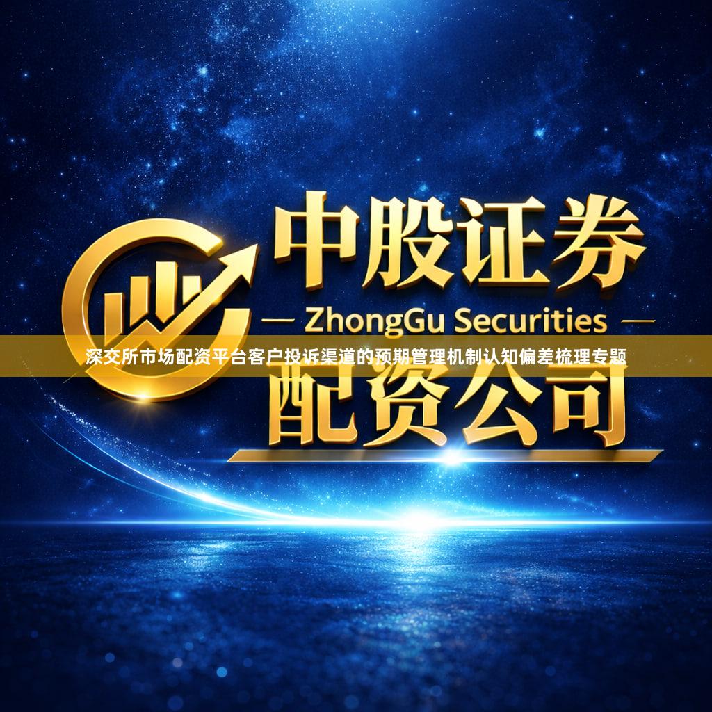 深交所市场配资平台客户投诉渠道的预期管理机制认知偏差梳理专题